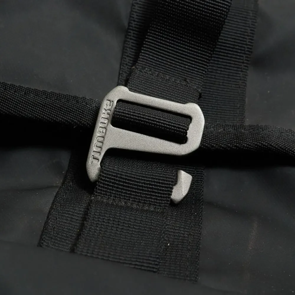 Timbuk2 Spire Laptop Backpack Black Roll Top Commuter Cycling Expandable